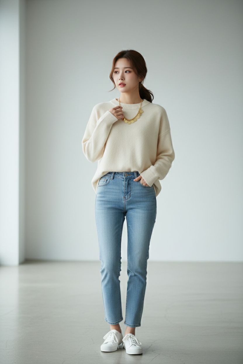 Gold Coin Charm Chain necklace