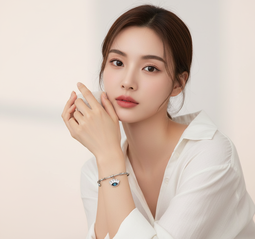 Radiant Shimmering Star Charm Bracelet with Elegant Adjustable