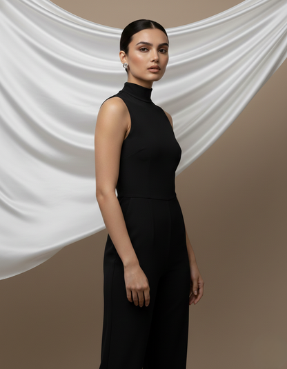 Silver Knot Stud Earrings - Modern Statement Jewelry